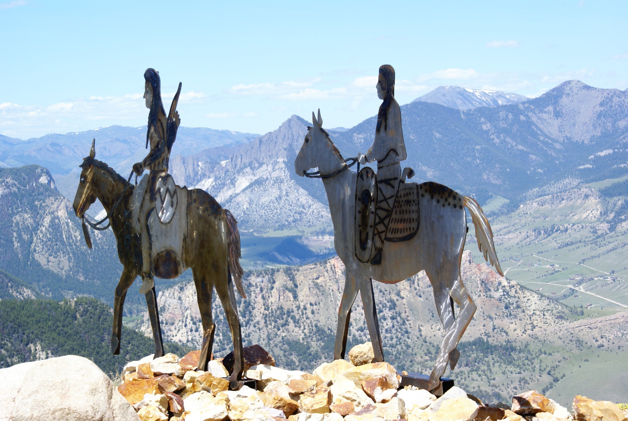 Two Riders Sculpture